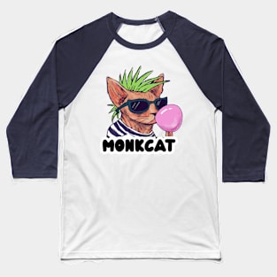 MonkCat Baseball T-Shirt